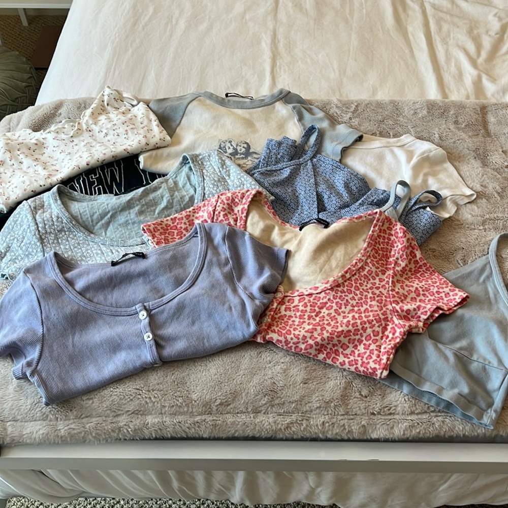 Brandy Melville/ J galt, large, 10 piece bundle. Size small